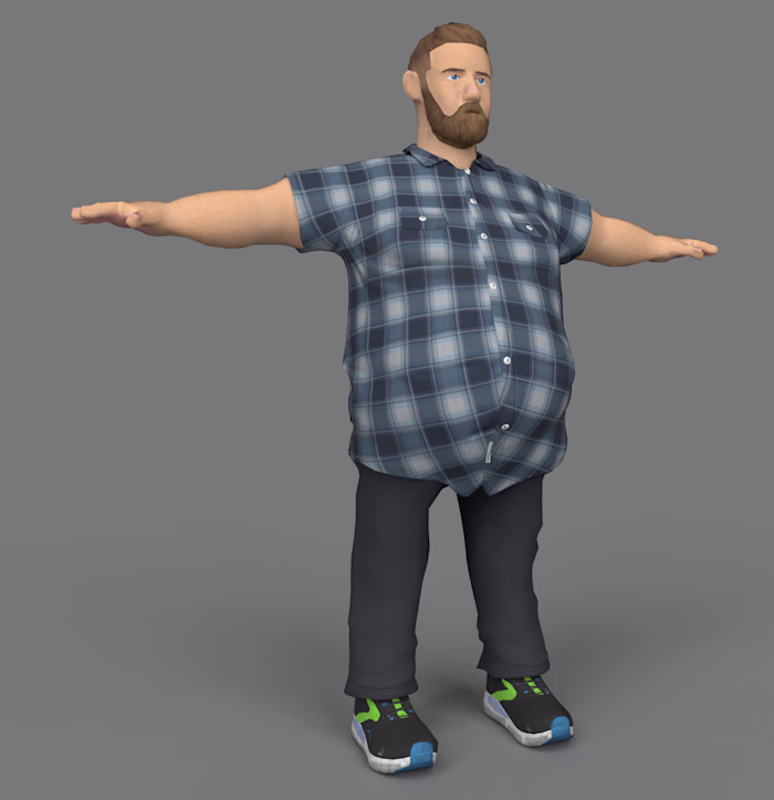 Sergey Nazarov — 3D Character