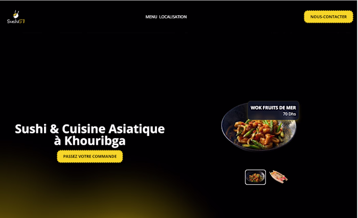 Restaurant Website (Next.js, Strapi CMS)