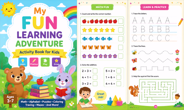 children book  cover design