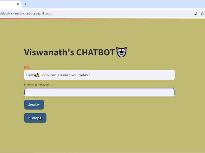 Gemini powered chatbot using streamlit