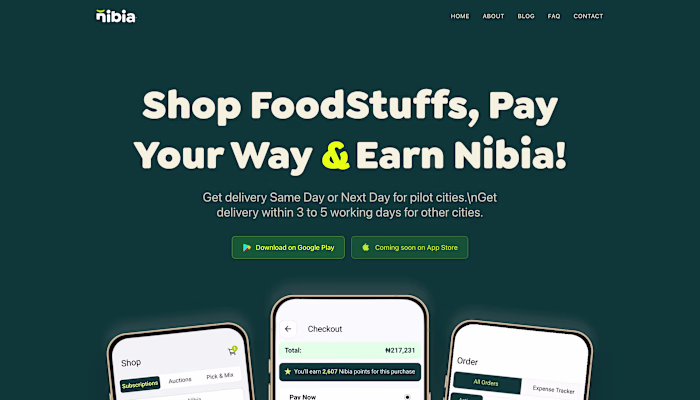 Nibia is a digital food