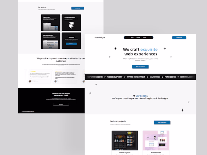 Stardesigns | Figma and Framer development