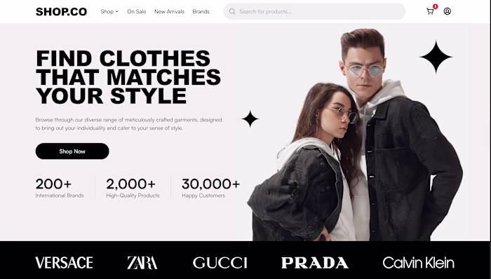 Development of SHOP.CO E-commerce Platform From Design