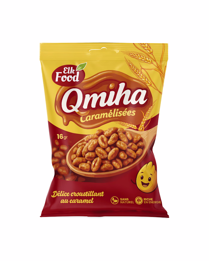 Crunchy Wheat Packaging Design – Natural & Eye-Catching Look
