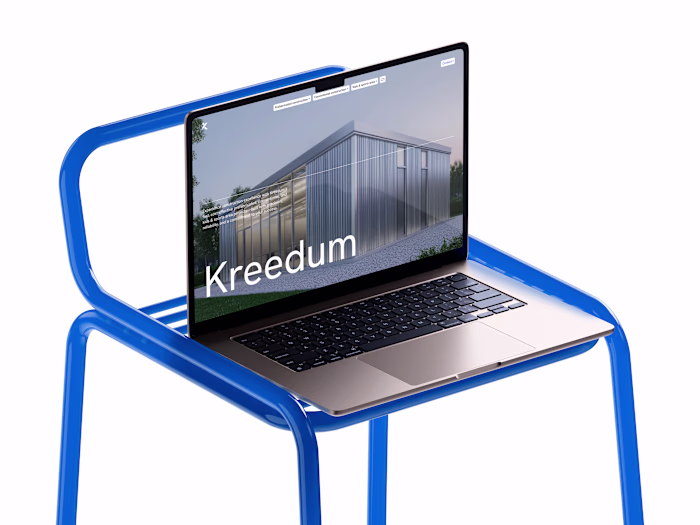 Kreedum Infrastructures - A Minimal Construction Website