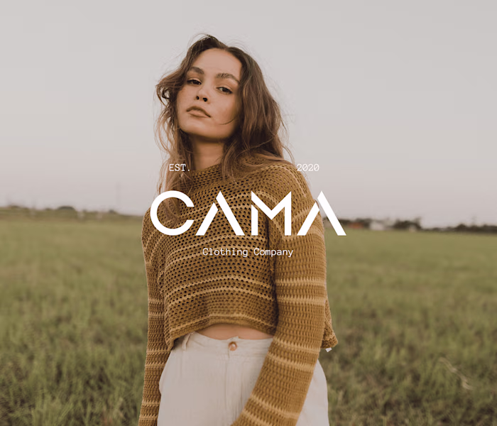 Visual Brand Identity-CAMA Clothing Company on Behance
