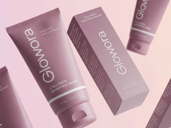 Glowora | Packaging Design for Skincare Brand
