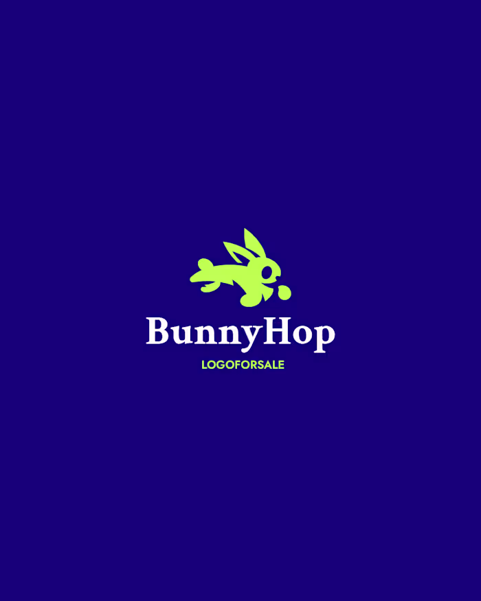 Jumping Rabbit Bunny Logo
Available for
