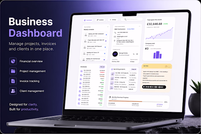Introduction
Running projects, managing invoices, tracking