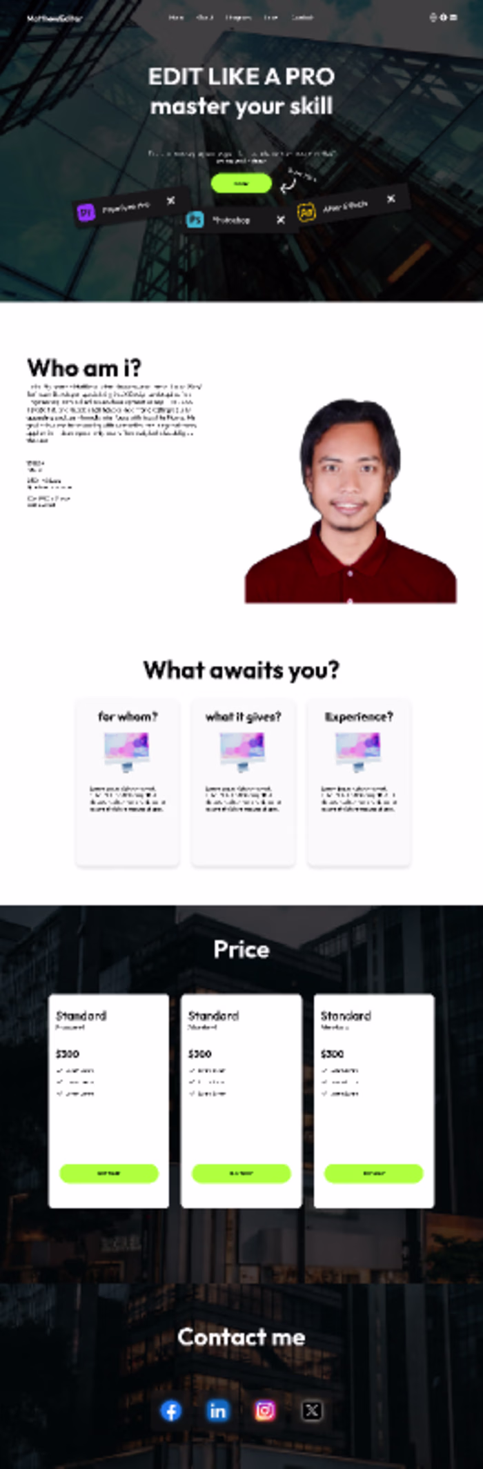 Open Portfolio for Pricing