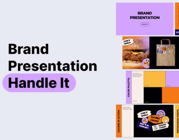 Handle It Brand Presentation Design