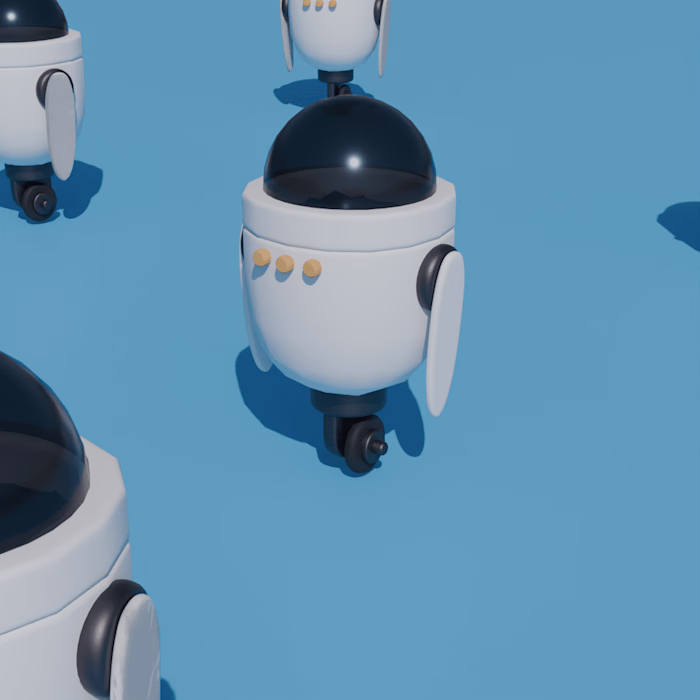 Simple Robot Animation Loop 🤖