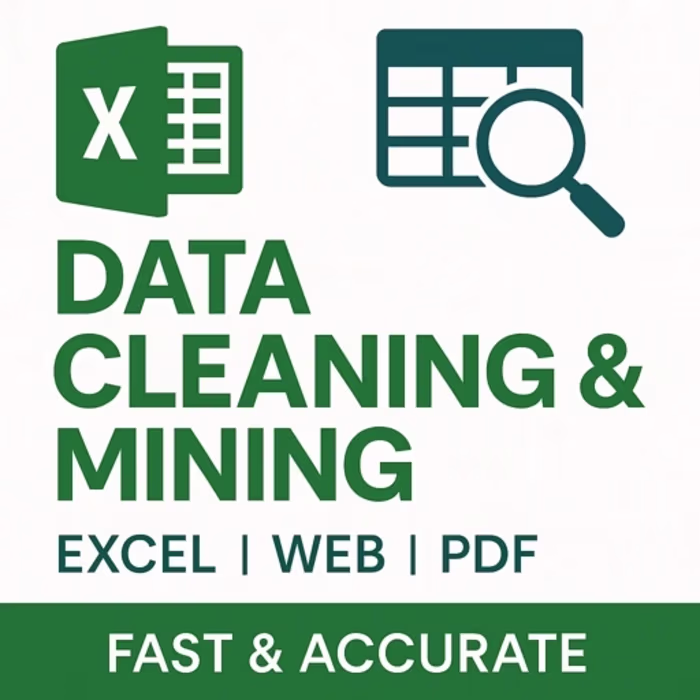 Excel Data Cleaning and Entry