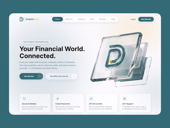 UI UX design for Dolphin