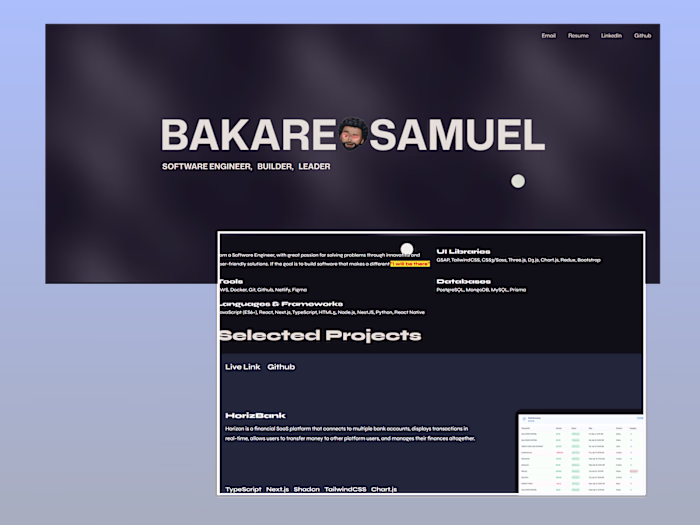 Folio Website