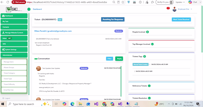 Real-Time Tenant & Owner Support