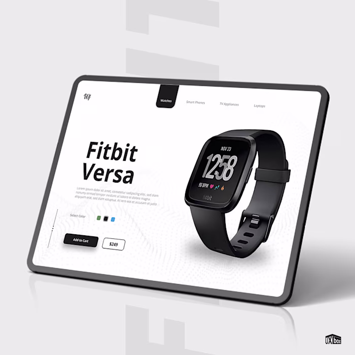 FitBit | Landing Page