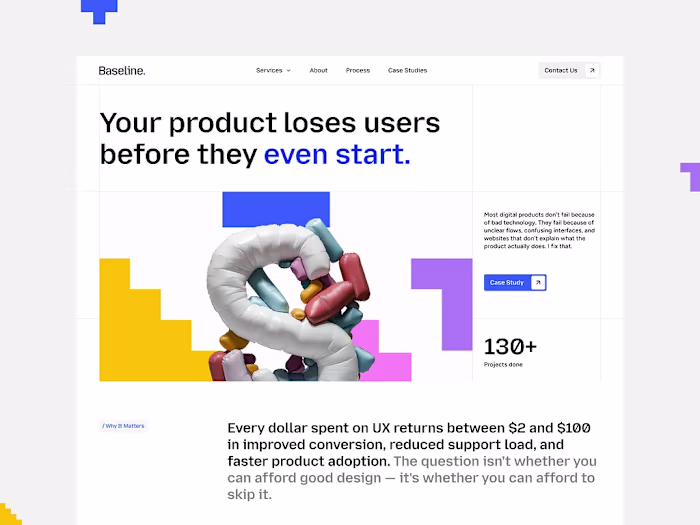 Baseline — UX Agency Website