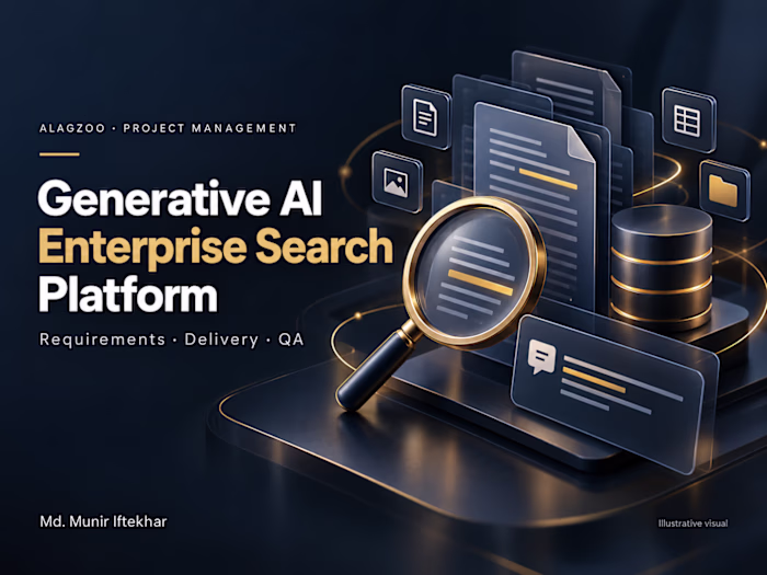 Generative AI Enterprise Search Platform | Project Delivery