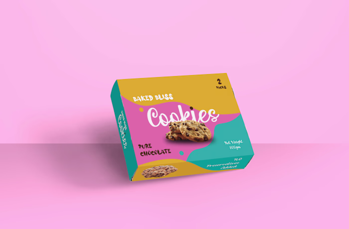 Cookie Box Packaging Design