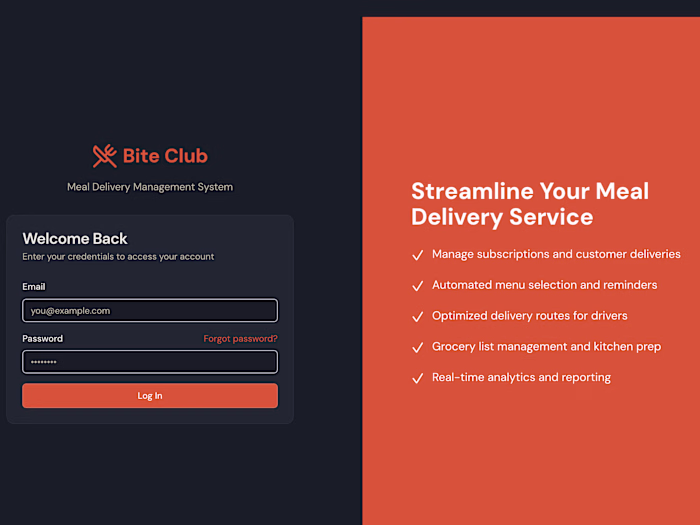 Bite Club CRM