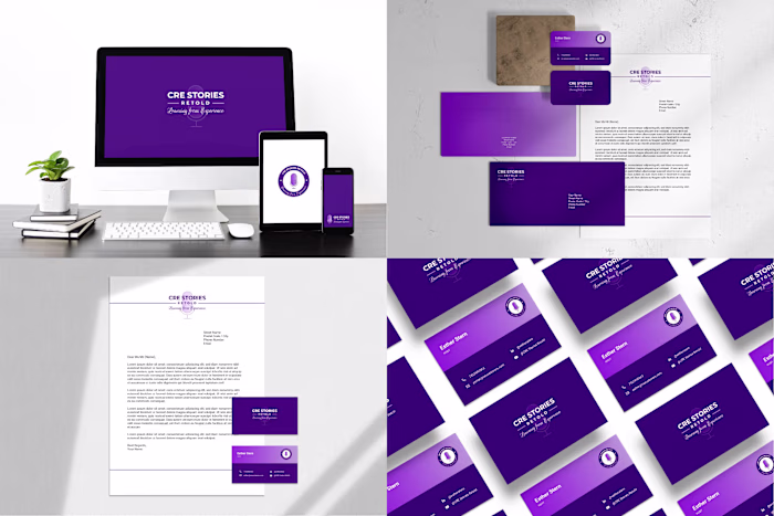 Branding for CRE STORIES