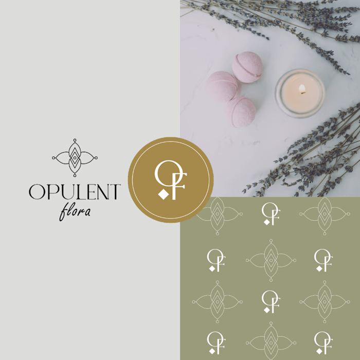 Opulent Flora - Brand Identity