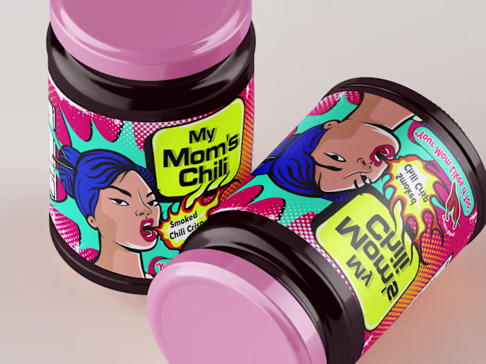 Label Design for Chilli Spread