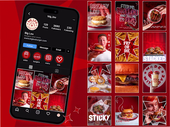 Burger Brand Social Campaign —