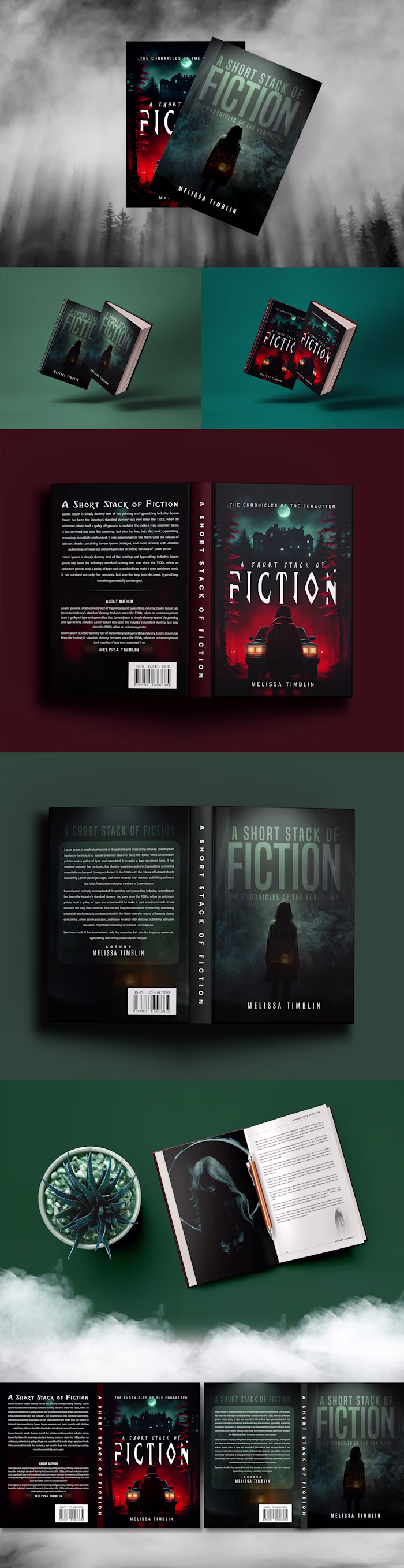 Fiction Book Cover Design