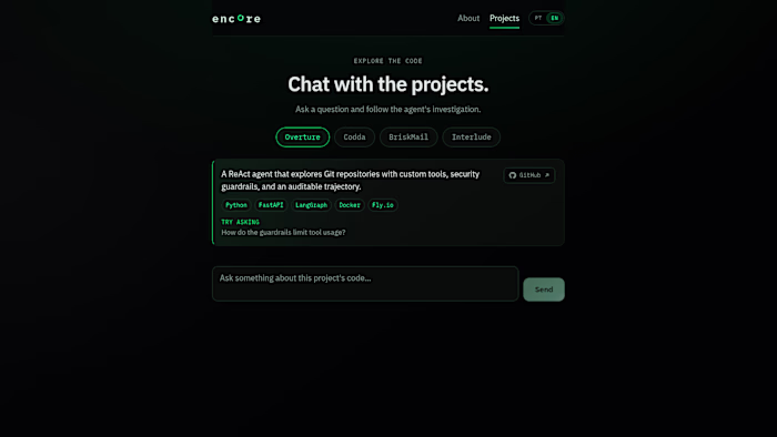 Q&A agent over Git repositories, built with FastAPI + LangGr...