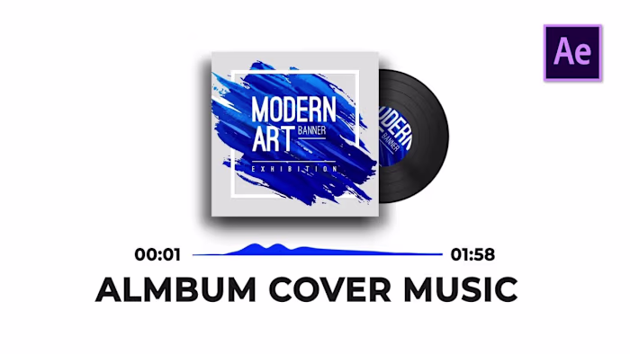 Album Cover Animation Tutorial