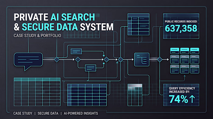 Private AI Search for 637,358 Public Records