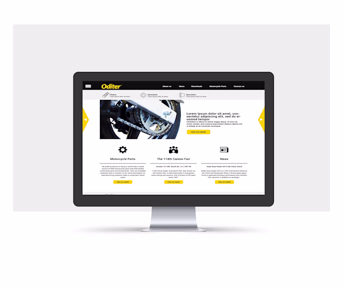 Website Design - Oditer