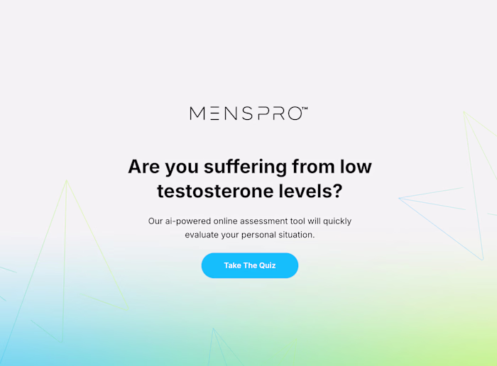 Low-T Quiz for Menspro Clinics