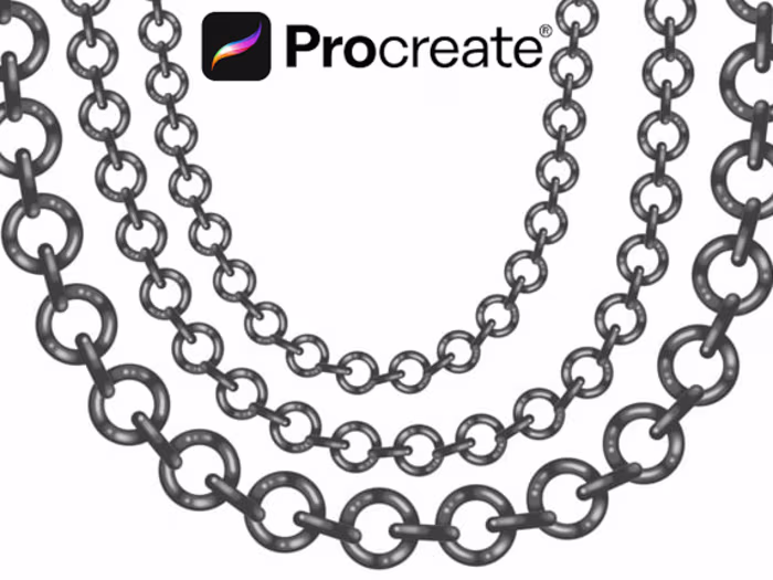 How to Make a Chain Brush in Procreate
