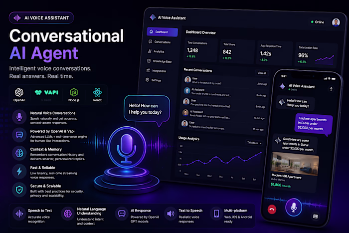 AI Voice Assistant | Conversational