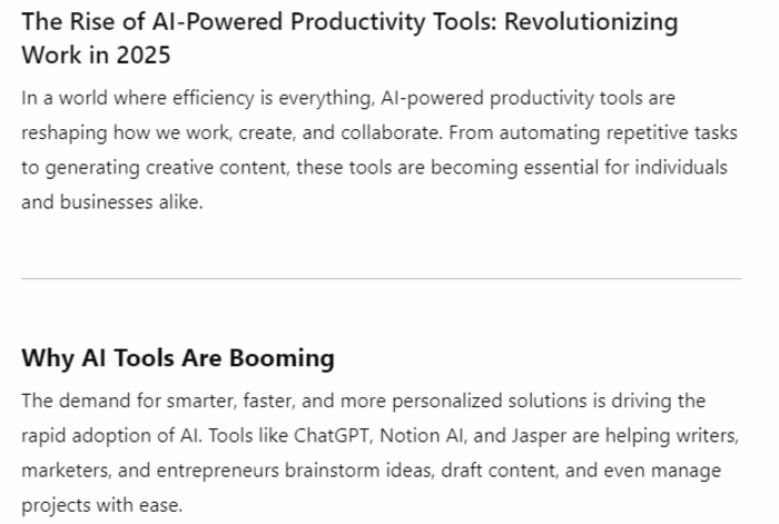 Rise of AI