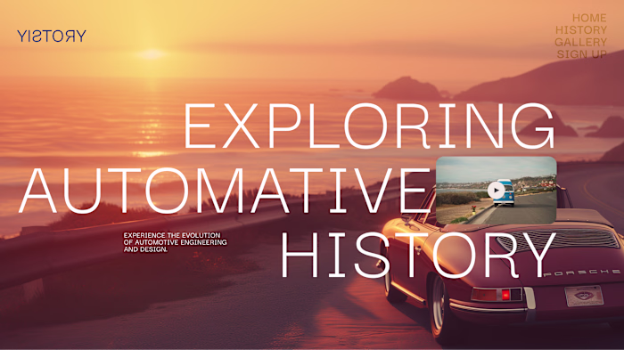 Yistory - Exploring Automotive History