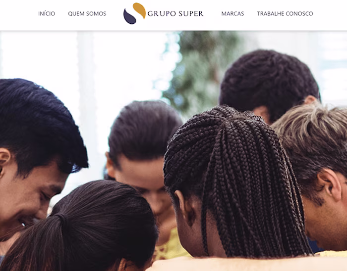 Websites for Grupo Super and companies from the group on Behance