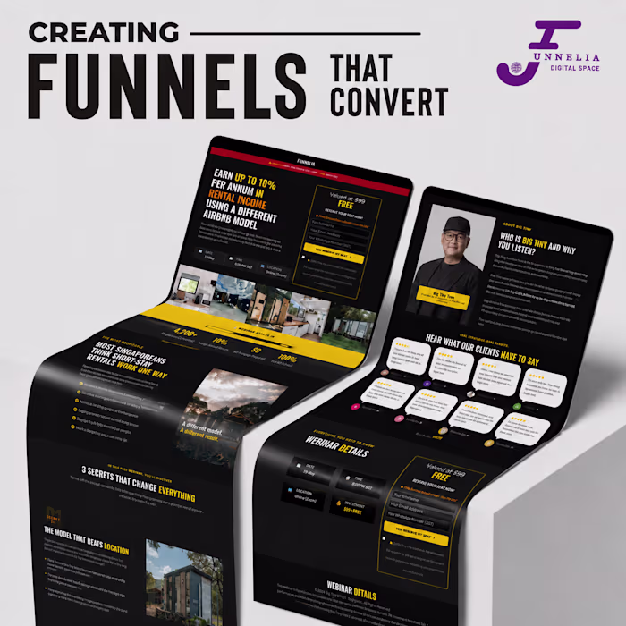 Webinar Funnel & Lead Generation System Built in GoHighLevel
