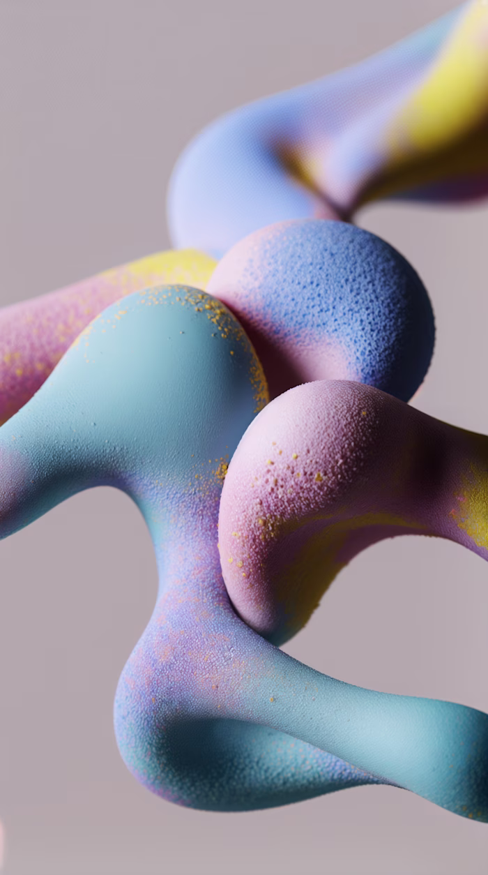 Abstract expression inside Krea.