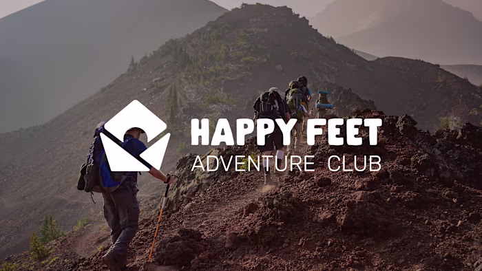 Happy Feet Adventure Club - Rebrand