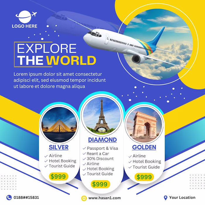 Travel Agency Poster Design