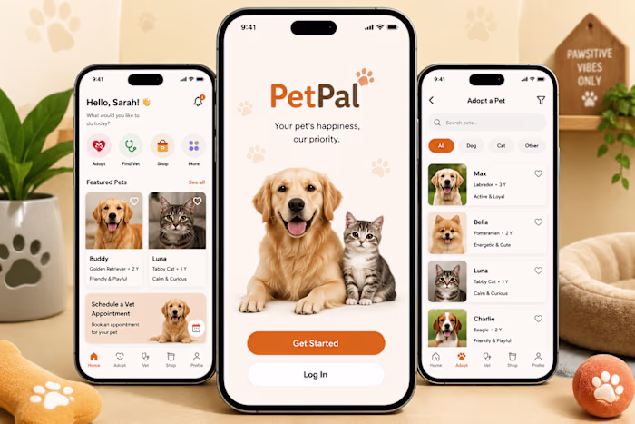 Designed PetPal, a warm and