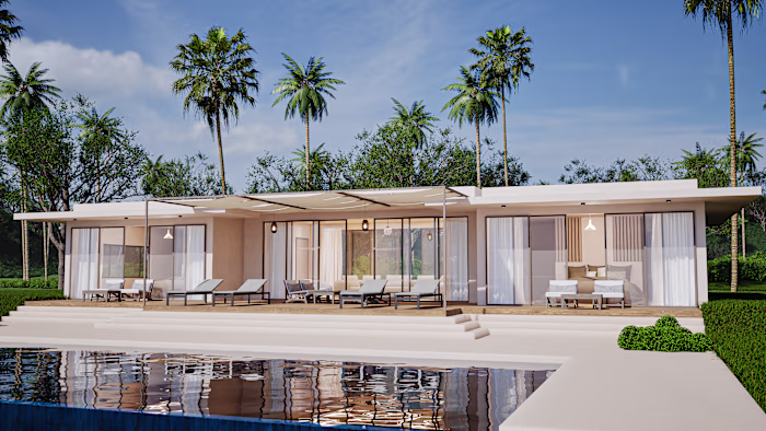 Private Villa near Beach