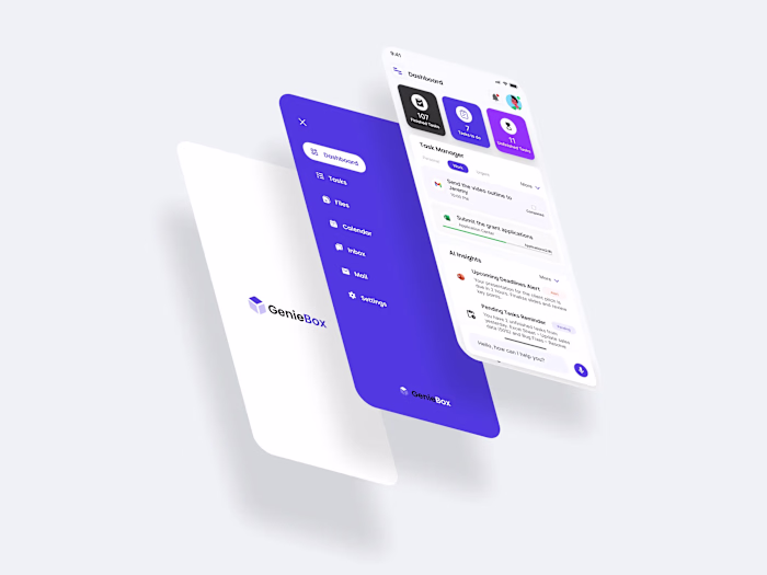 GenieBox Splash Screen Animation