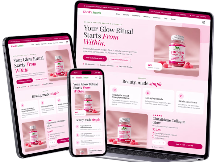 A conversion-focused Shopify product page