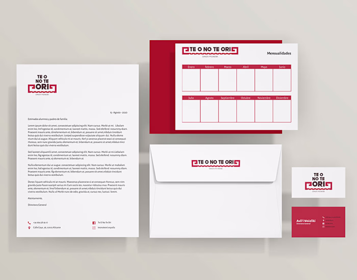 Te O No Te Ori - Brand Identity