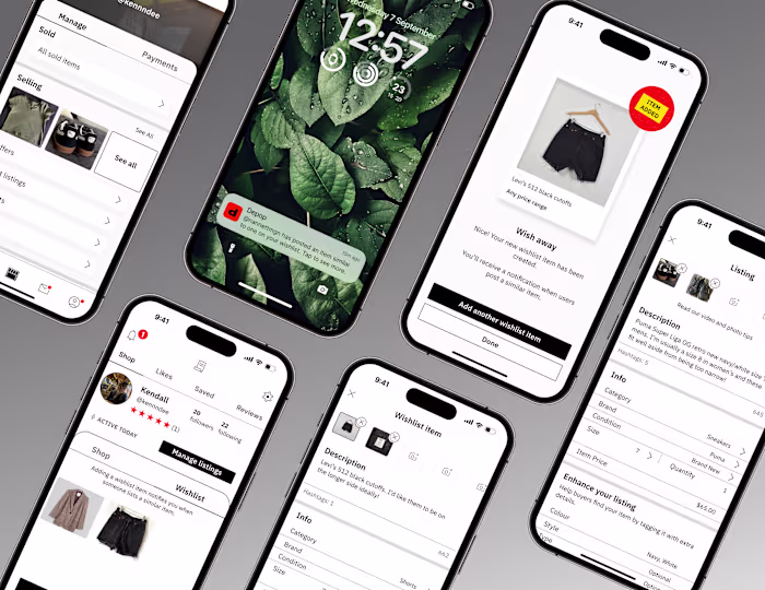 Depop: Wishlist Feature Addition